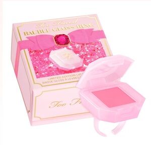 Too Faced Limited Edition Bauble Gloss Ring New In Box